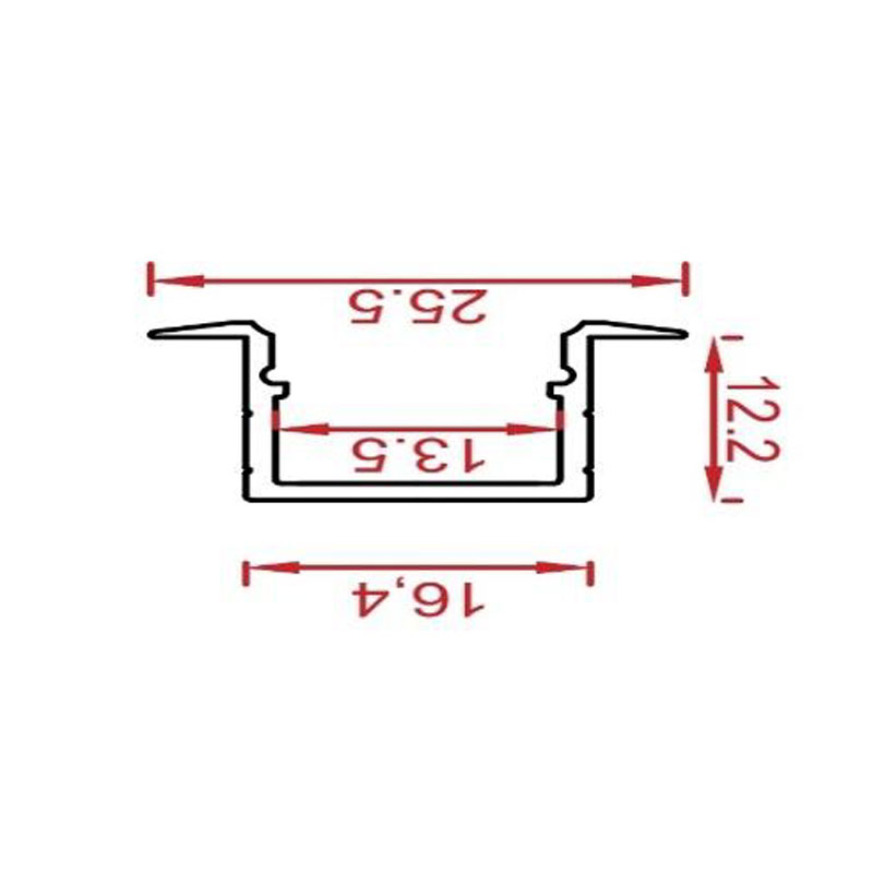 چراغ خطی توکار و روکار کنافی