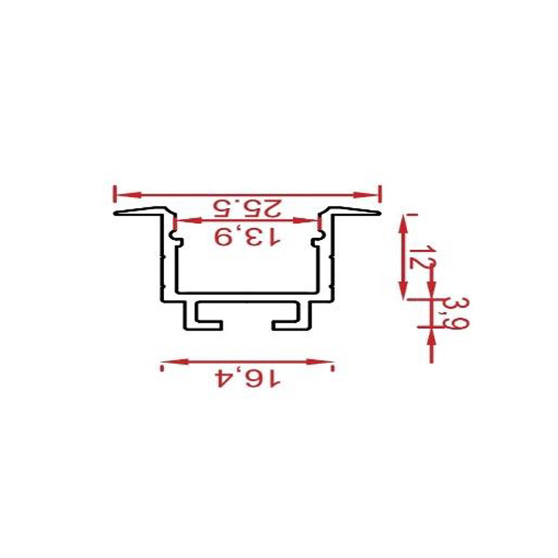 چراغ خطی توکار و روکار کنافی